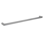 Esperia Brushed Nickel Solid Brass Single Towel Rail 800mm Esperia Brushed Nickel Solid Brass Single Towel Rail 800mm